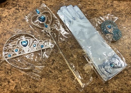 Blue Kid's Princess Accessories
