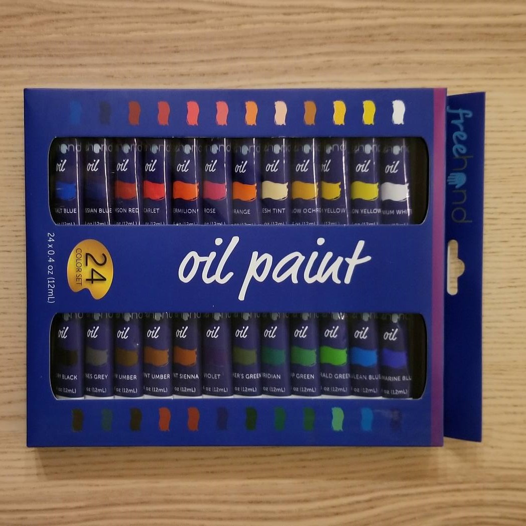 oil paints free hands on amazon