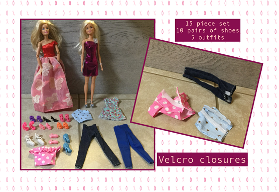 fashion wardrobe for dolls