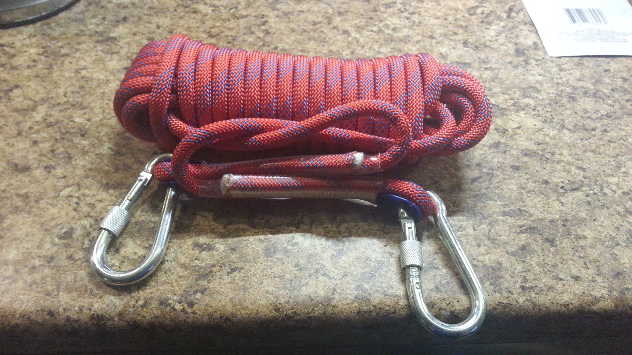 Top quality climbing and emergency rope