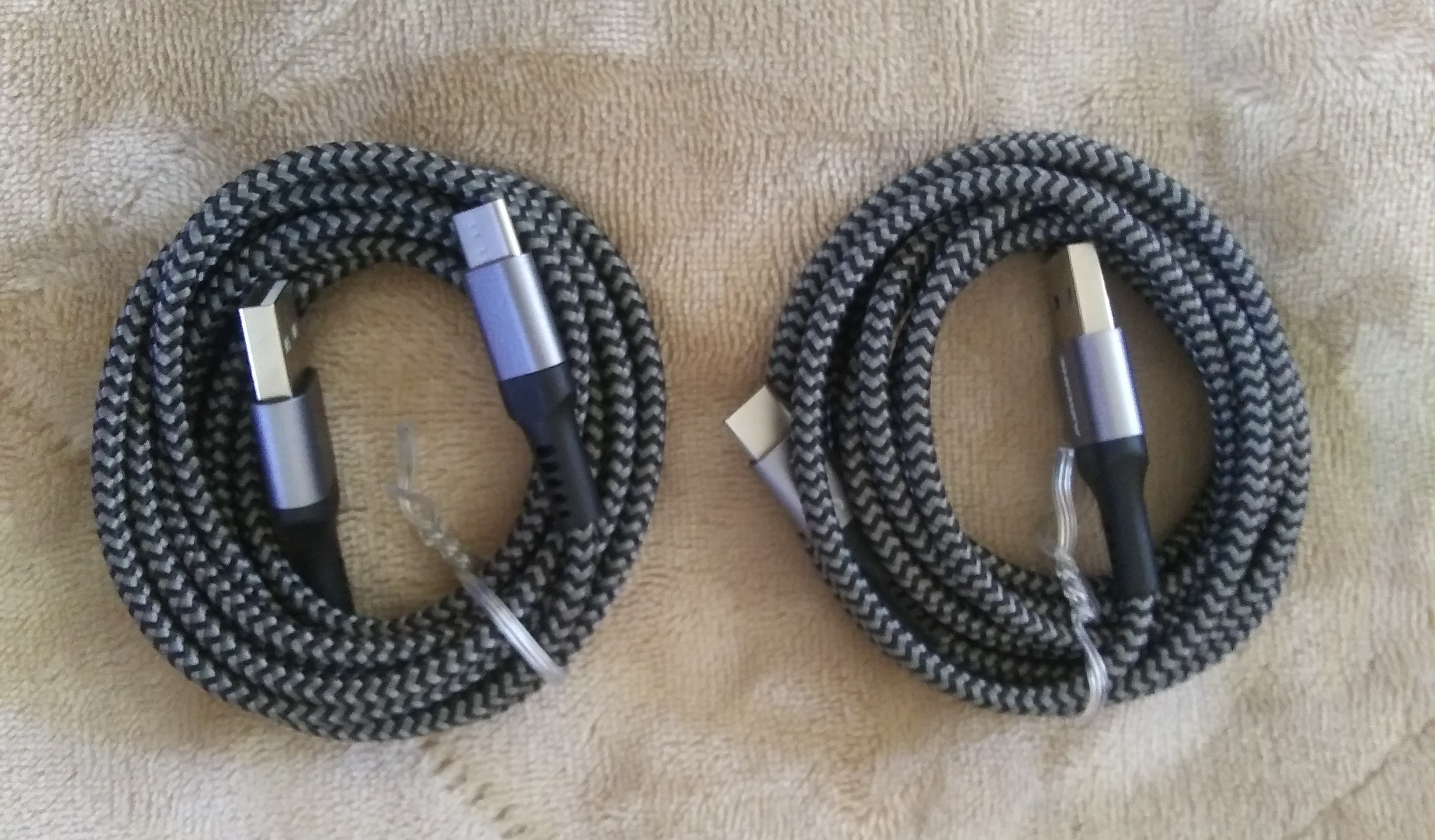 Type-C cables 2 pack