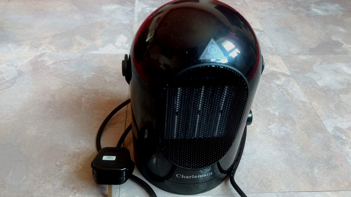 AUSEIN 600W Portable Ceramic Fan Heater