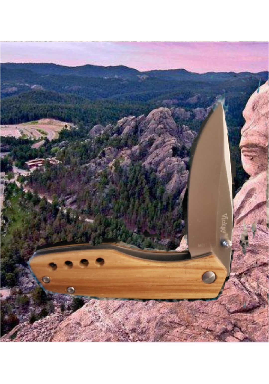 Wood and blade is very good quality.