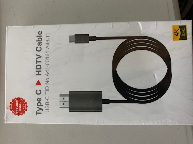 USB C to HDMI Video Cable