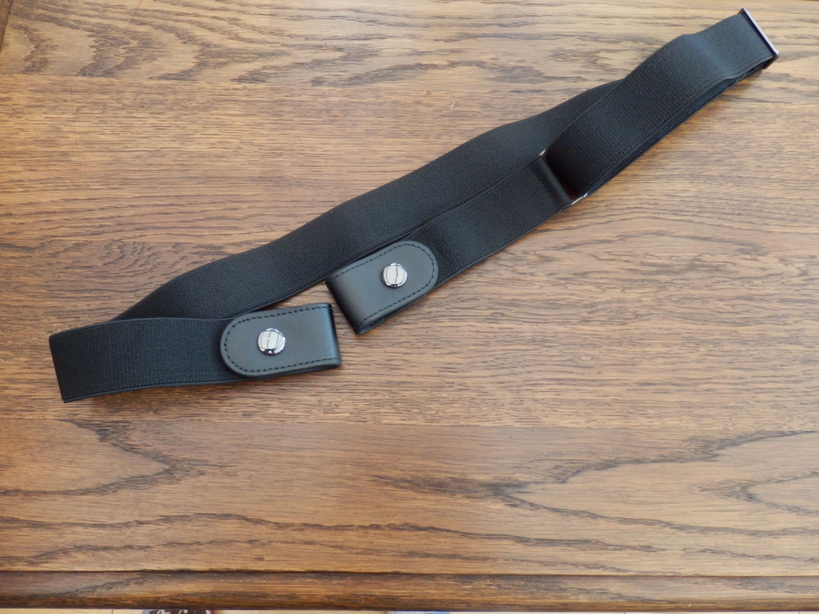 VBIGER Unisex Buckle-Free Elastic Belt, Adjustable with Bonus Metal Buckle