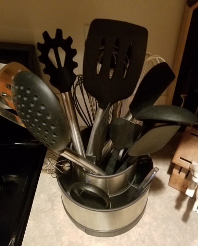 NEW house need NEW kitchen utensils!