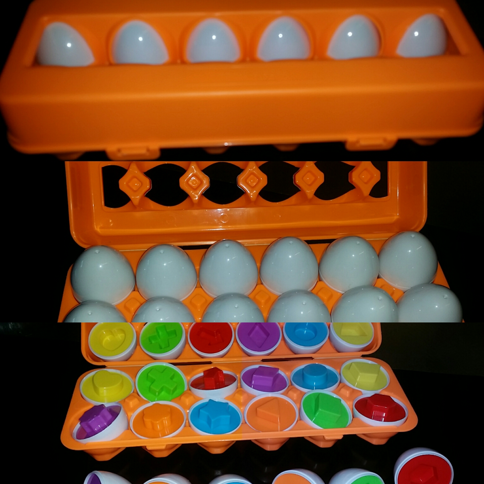 schöne bunter Eier