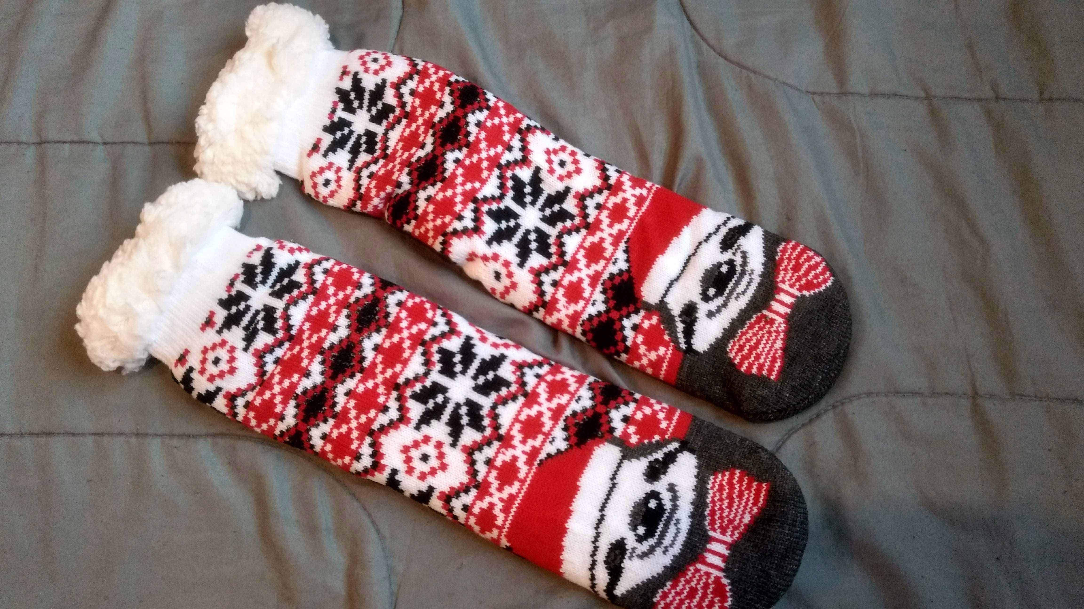 Warm & Cosy Novelty Christmas Slipper Socks