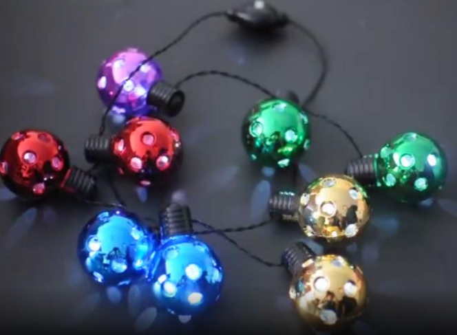 Light Up Jingle Bell Necklace