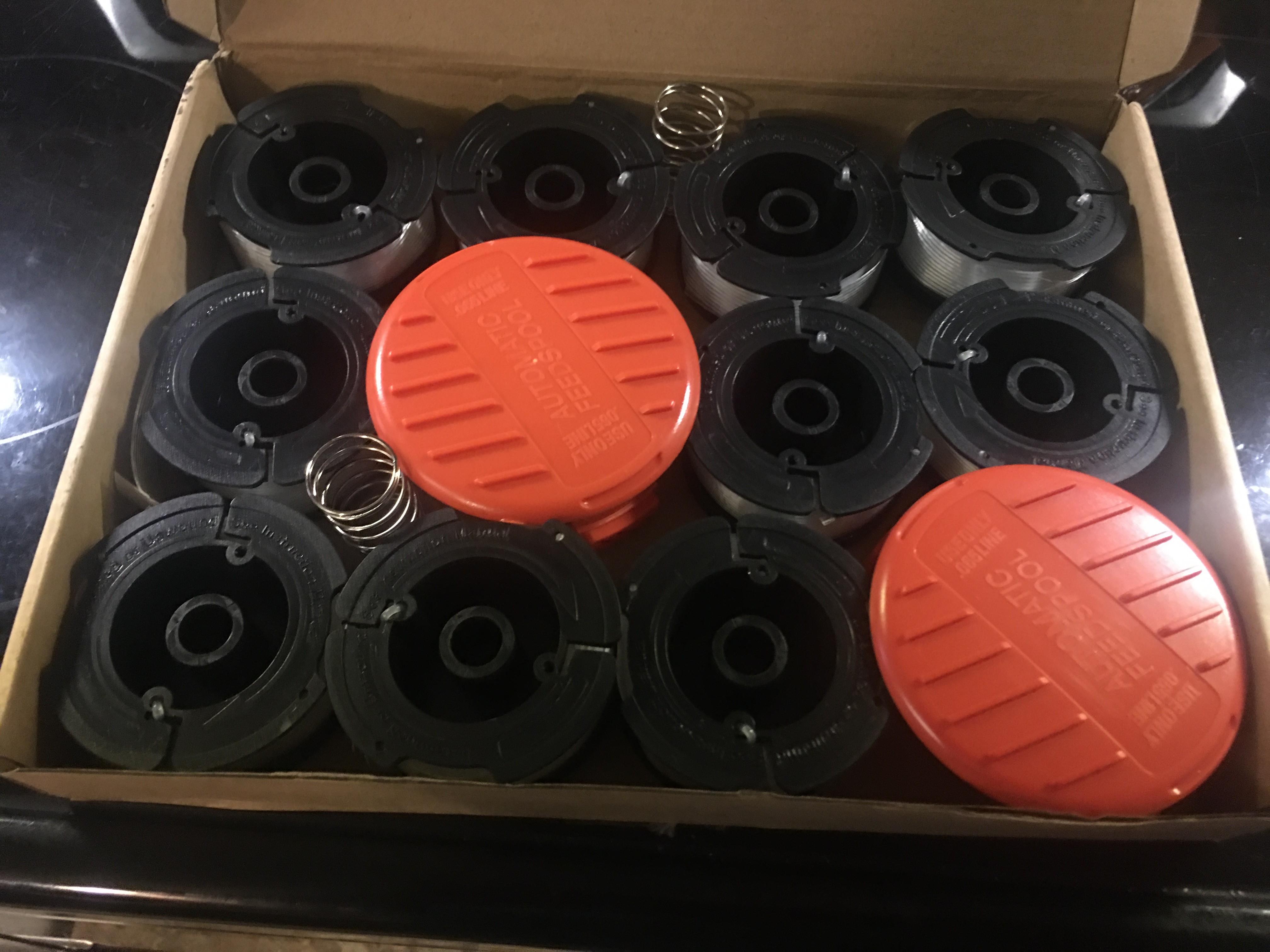 Replacement B&D Weed Eater Spools with Line
