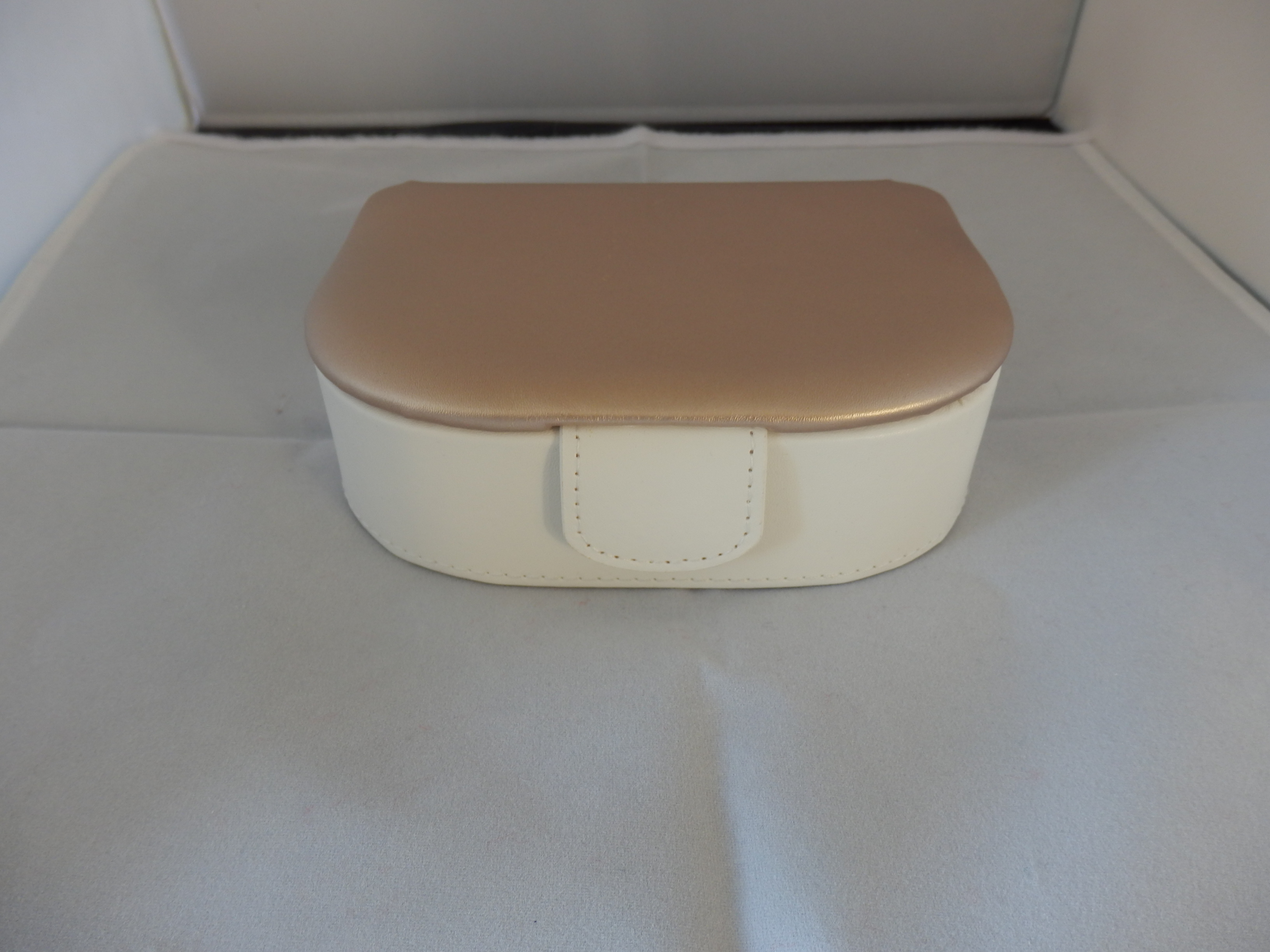 Portable Travel PU Leather Jewellery Box by aeepd