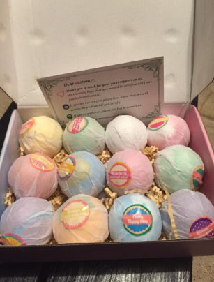 Bath Bombs Gift Set