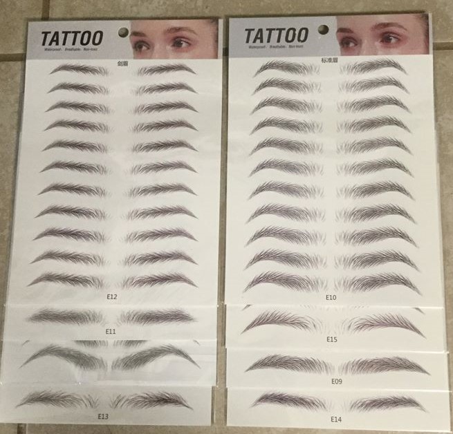 for very thin or no eyebrows