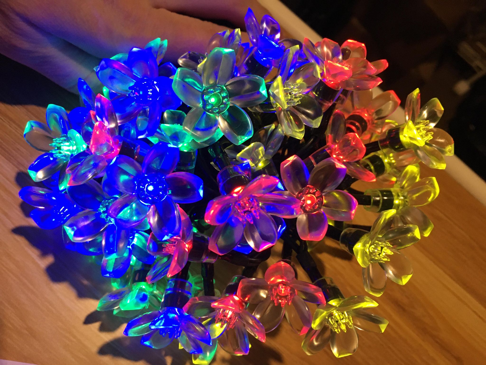 Beautiful Solar Flower Lights