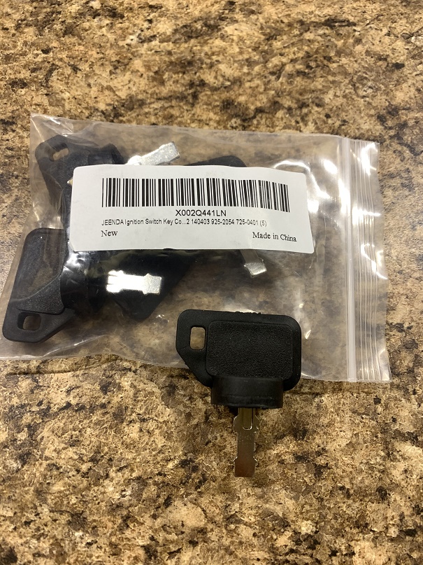 Replacement keys for Troy Bilt riding mowers and other makes