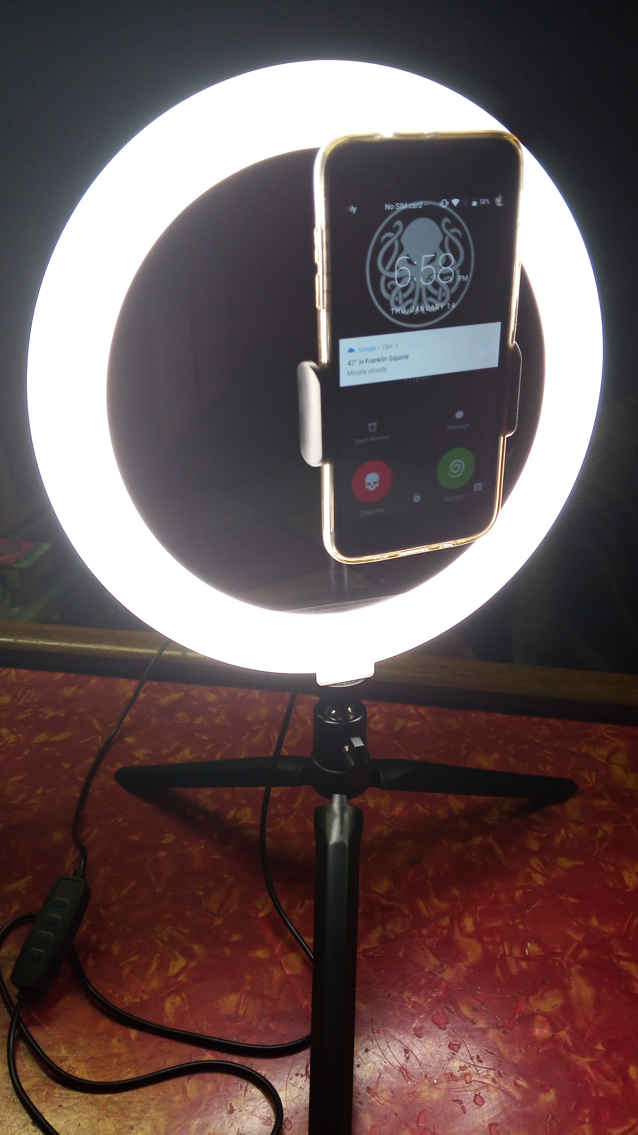 Amazing ring light!