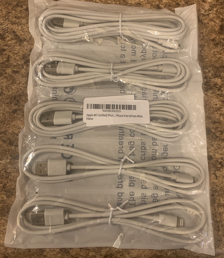Apple-Certified USB-A to Lightning Cables