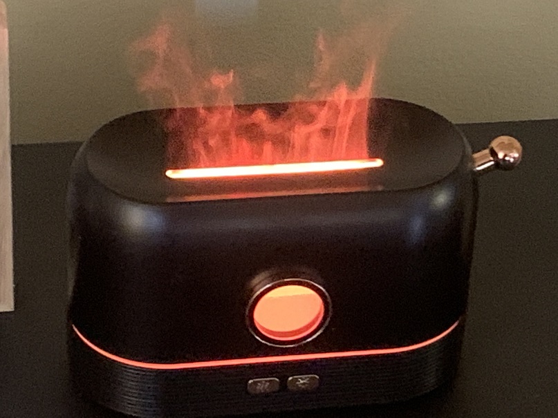 Essential Oils Diffuser with Flame Effect