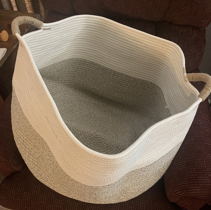 Well-made and Heacy-duty Rope Basket