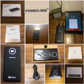 Great Quality Qualcomm Power Bank By Poweardd Which Is Not Only Stylish But Also The Complete Package I Need To Charge My Electronics And Is Also A Handy Little Flashlight When Needed