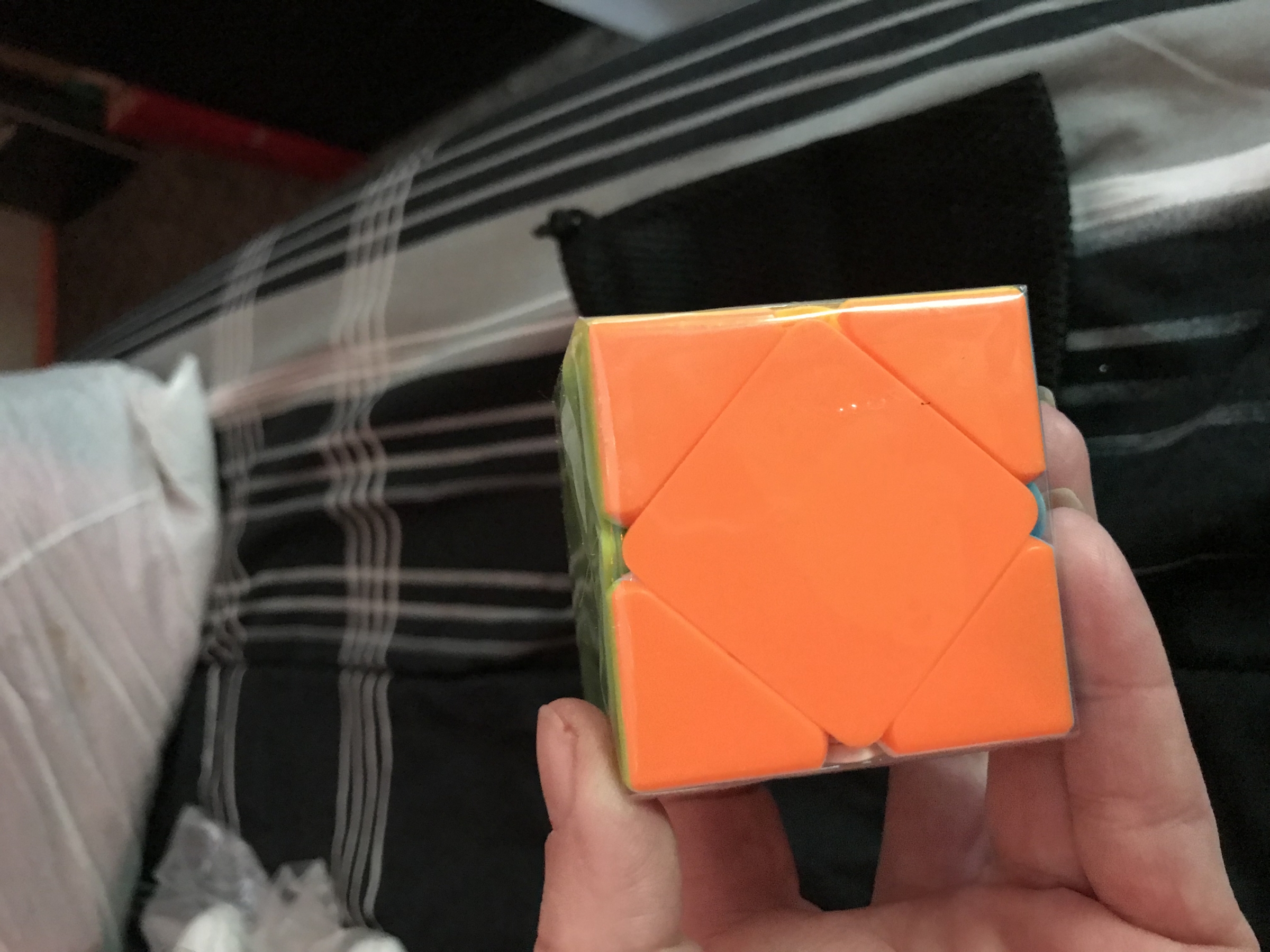 Cool stickerless magic cube!