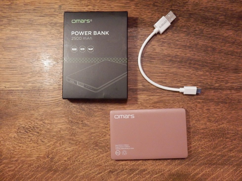 A good value power bank for charging mobile devices on the go by Omars