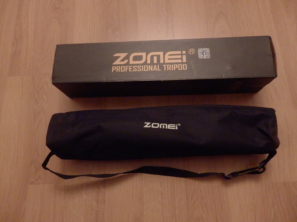 Versatile and lightweight Pan Head Aluminium Alloy CameraTripod from ZOMEI