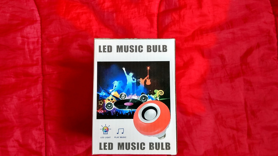 A Colour Changing Low Energy Bulb With A Good Quality Built In Bluetooth Speaker
