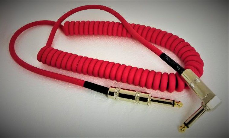 Mugig Guitar Cable Stretchable Instrument Curly Cable,