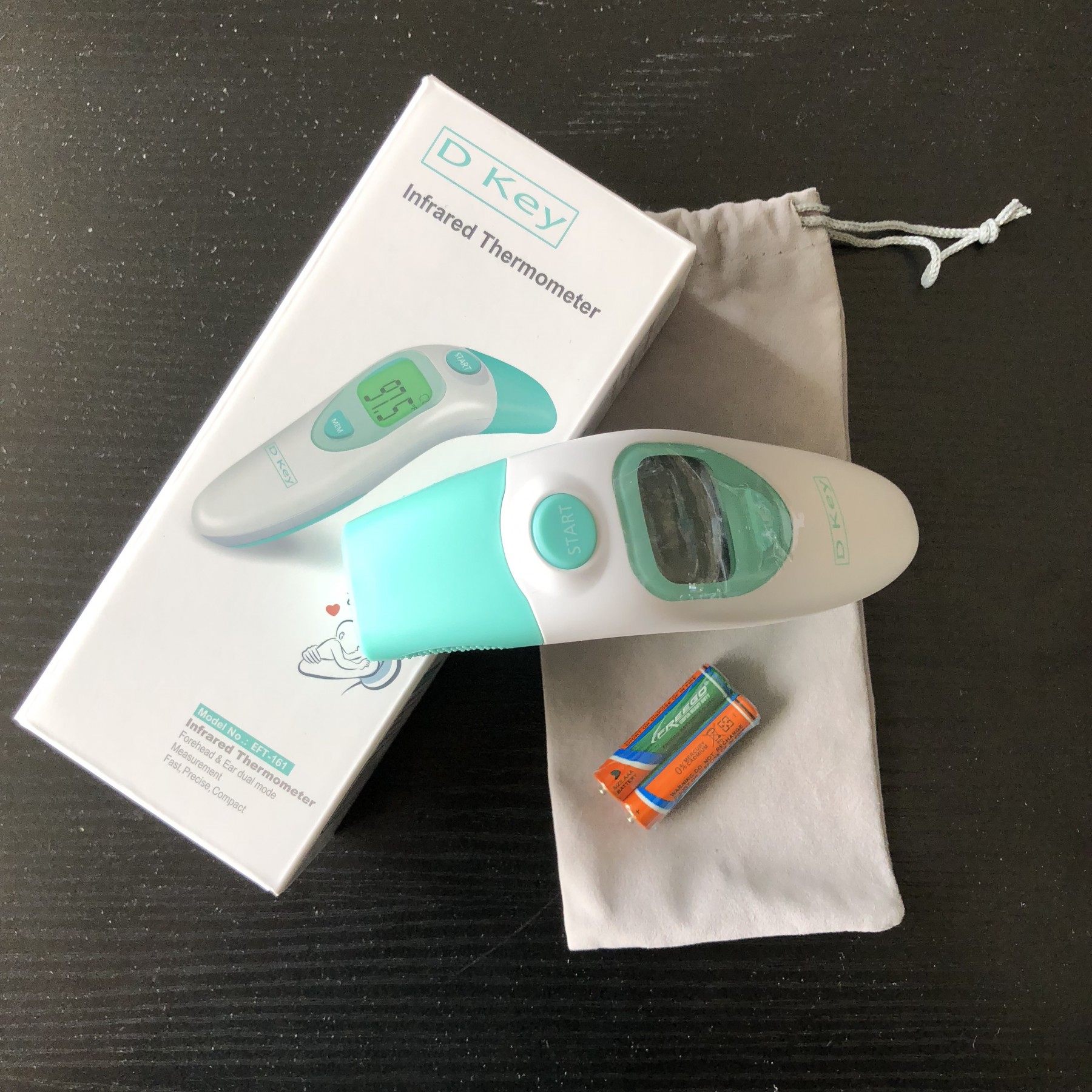 D D KEY infrared baby thermometer review