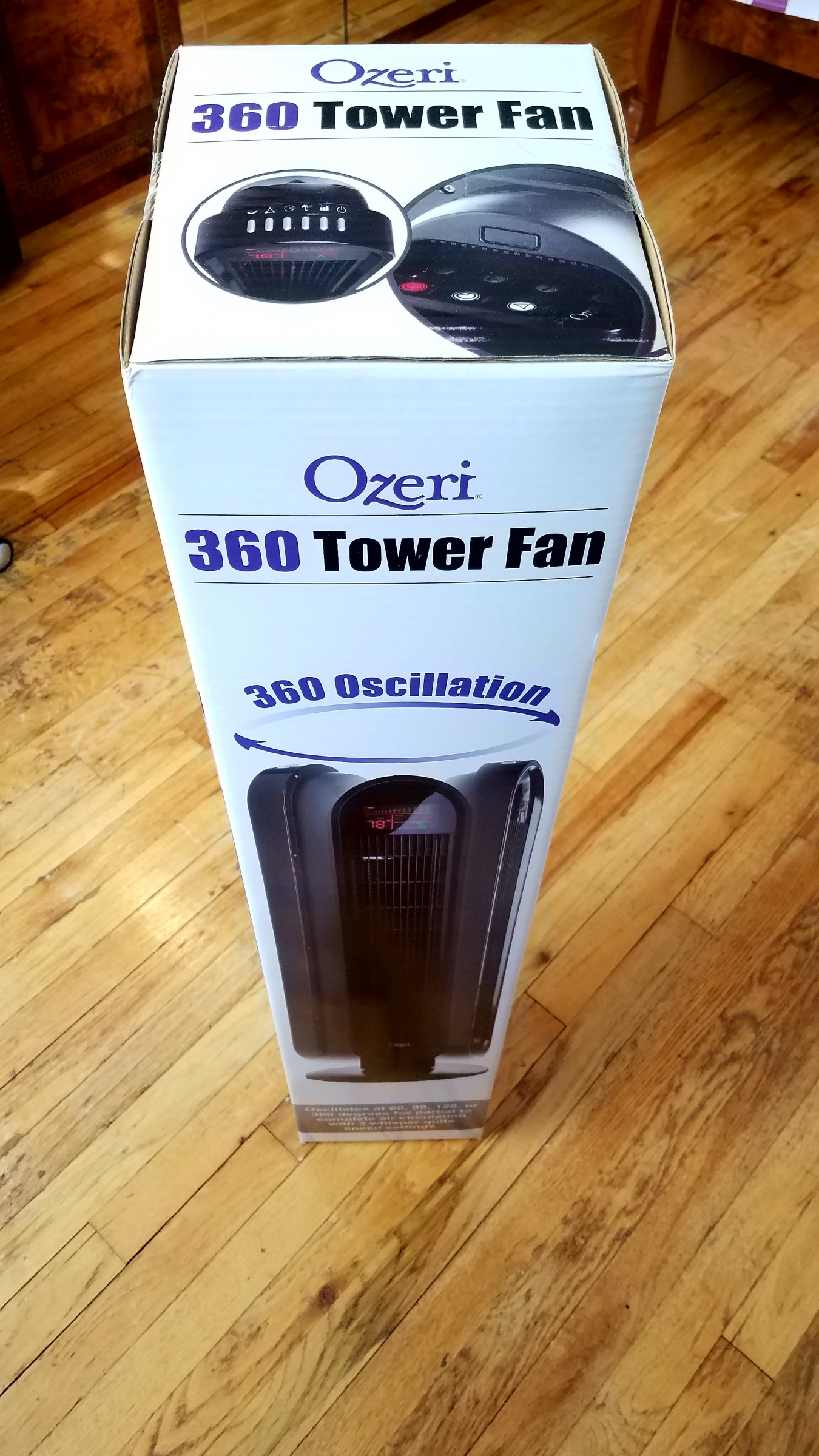 Good tower fan with its main 360 degree oscillation feature that works great (Mar 10, 2017)
