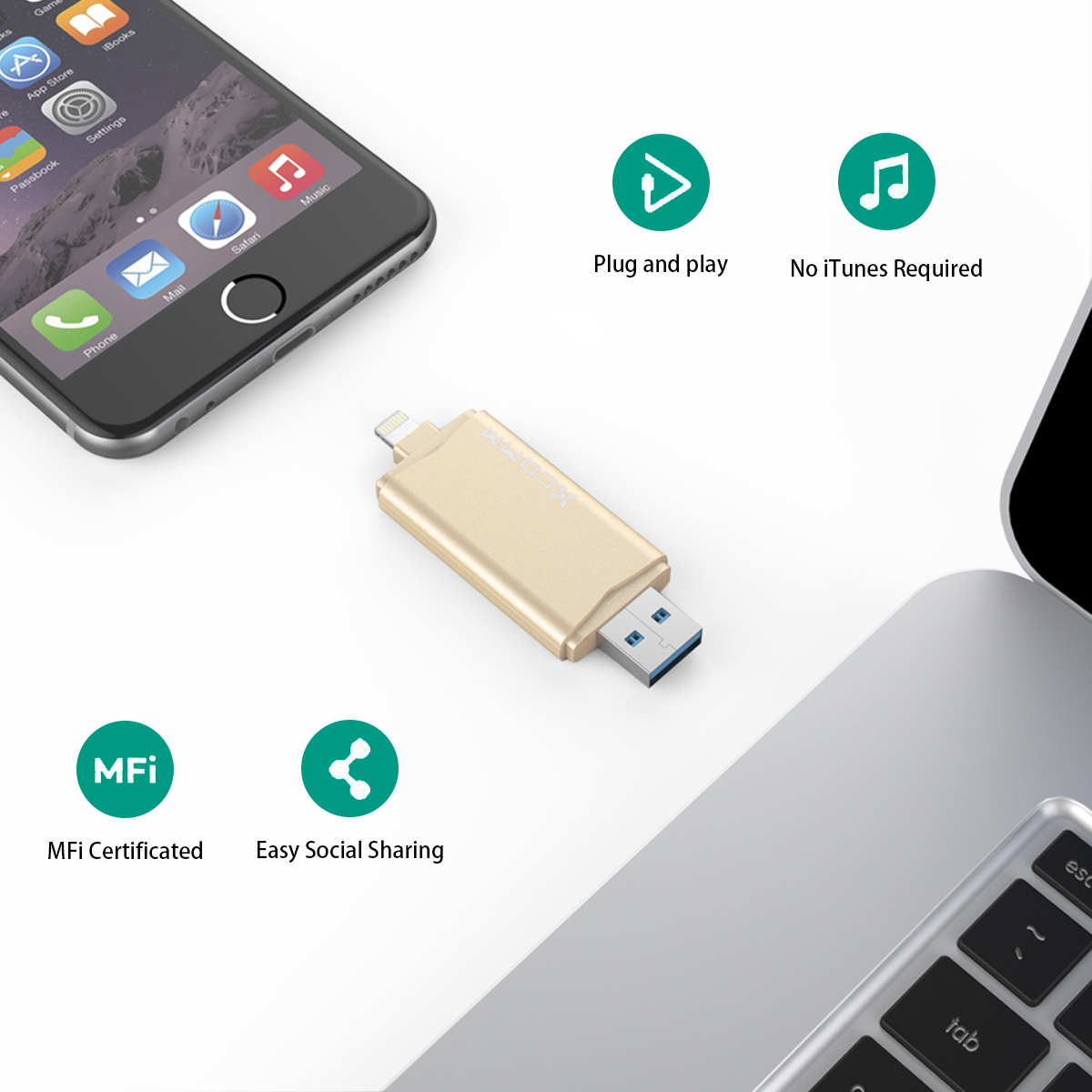 Amazing Flash drives for iPhone --free up more space for your iPhone