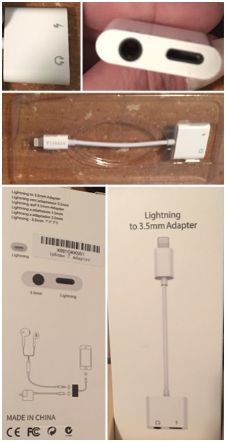 IPhone dongle iPhone 7 adapter