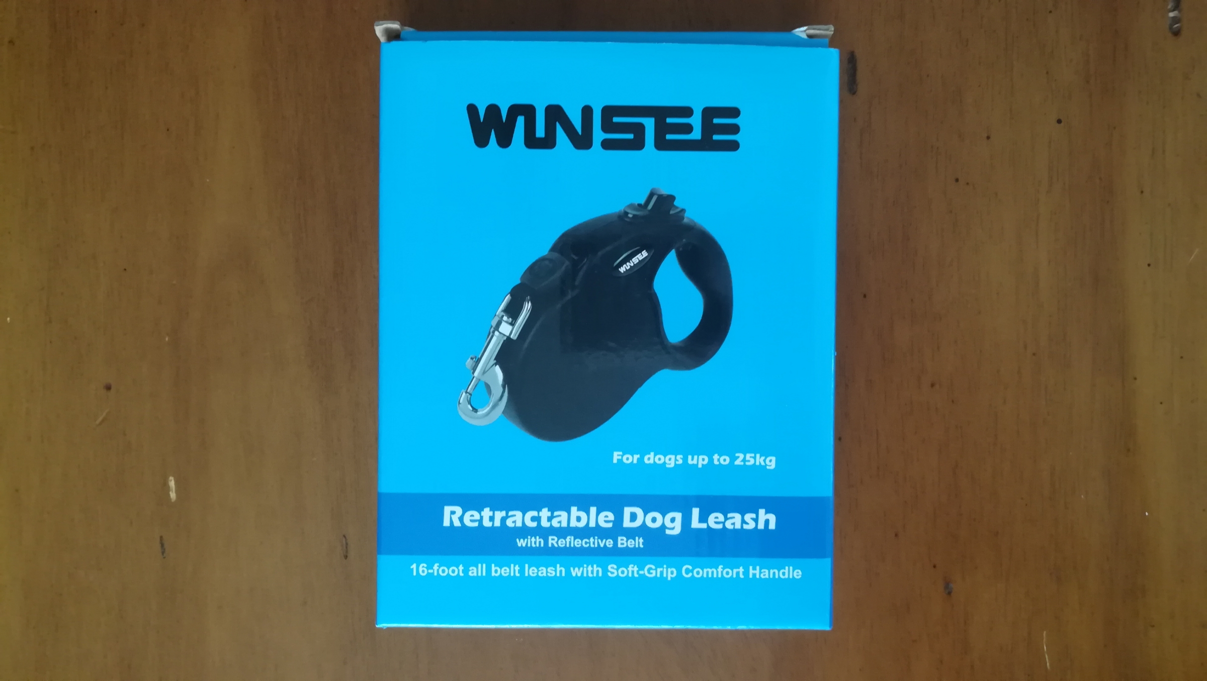 Our first retractable leash