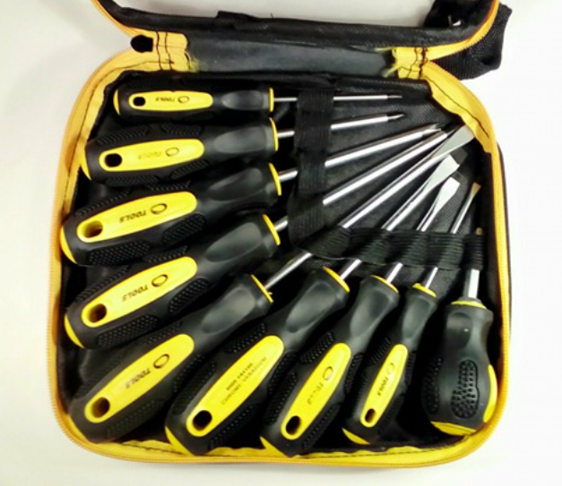 Nice 9 piece set of screwdrivers