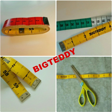 BIGTEDDY - 60 Inch Body Tape Measure for Sewing Tailor Cloth Ruler