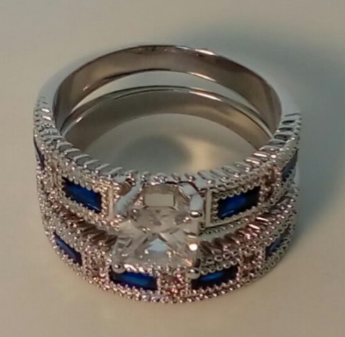Elegant and sophisticated ring set!