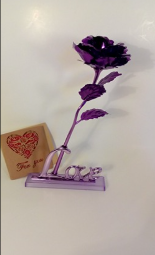 Beautiful purple rose!