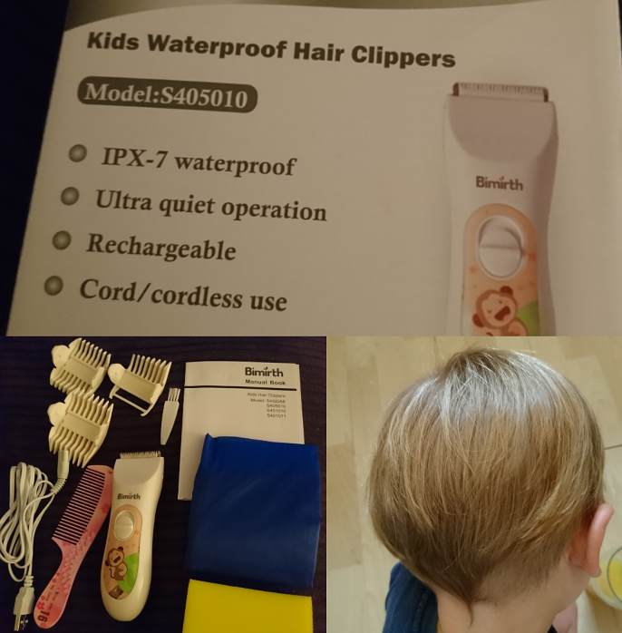 Kids Waterproof Hair Clippers
