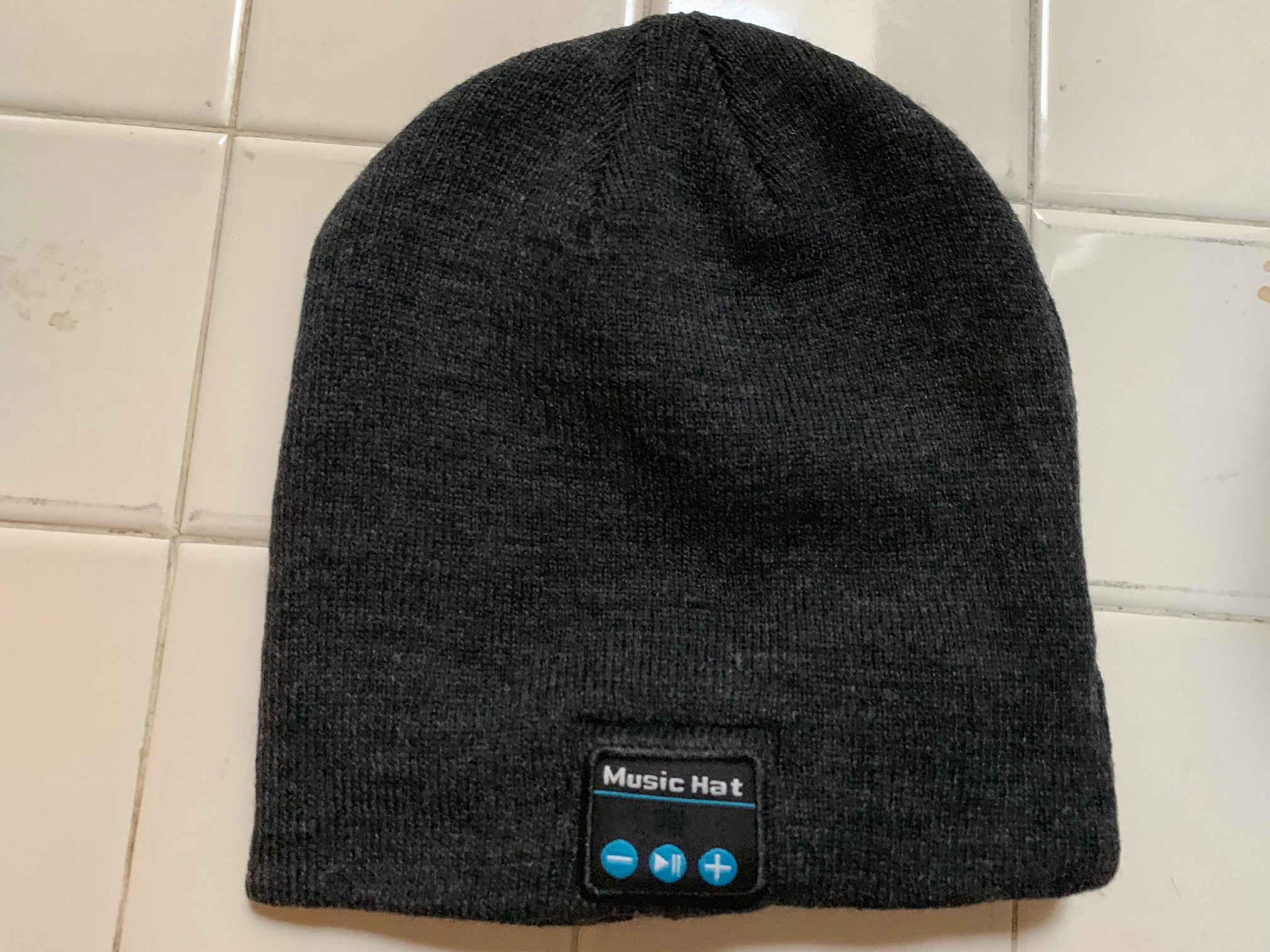 Grey Bluetooth Beanie