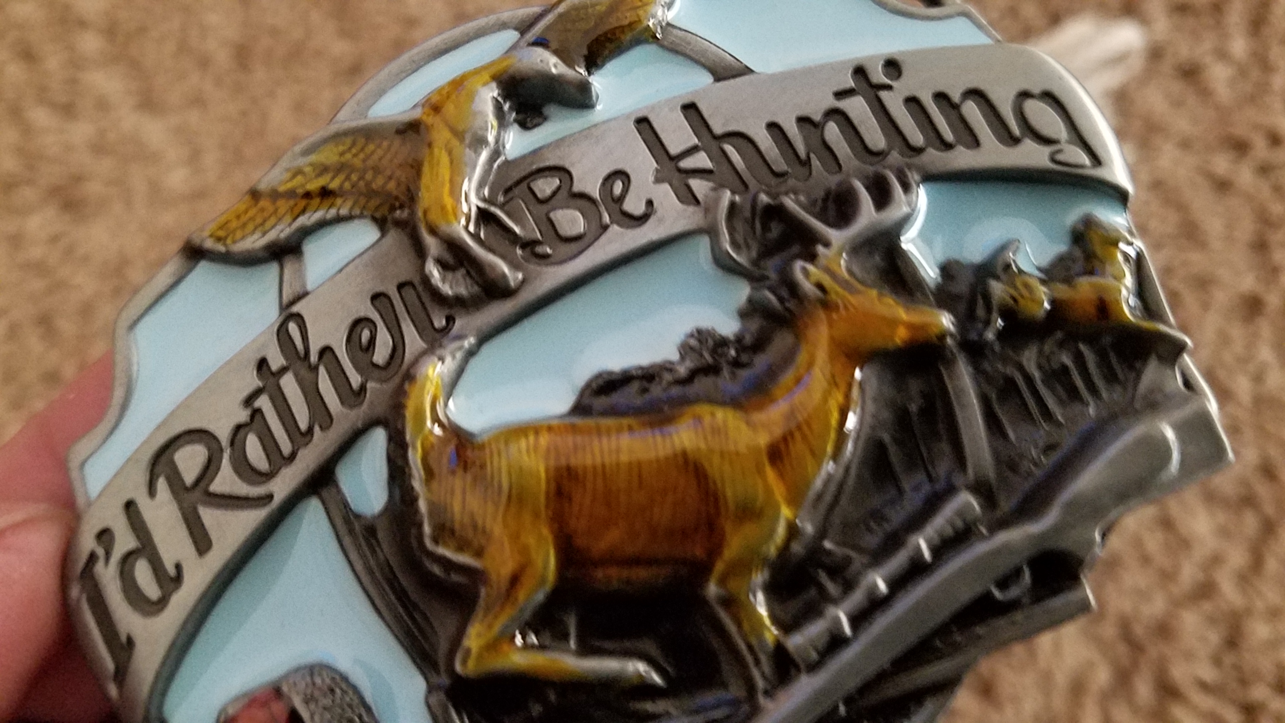 Just love this neat buckle!