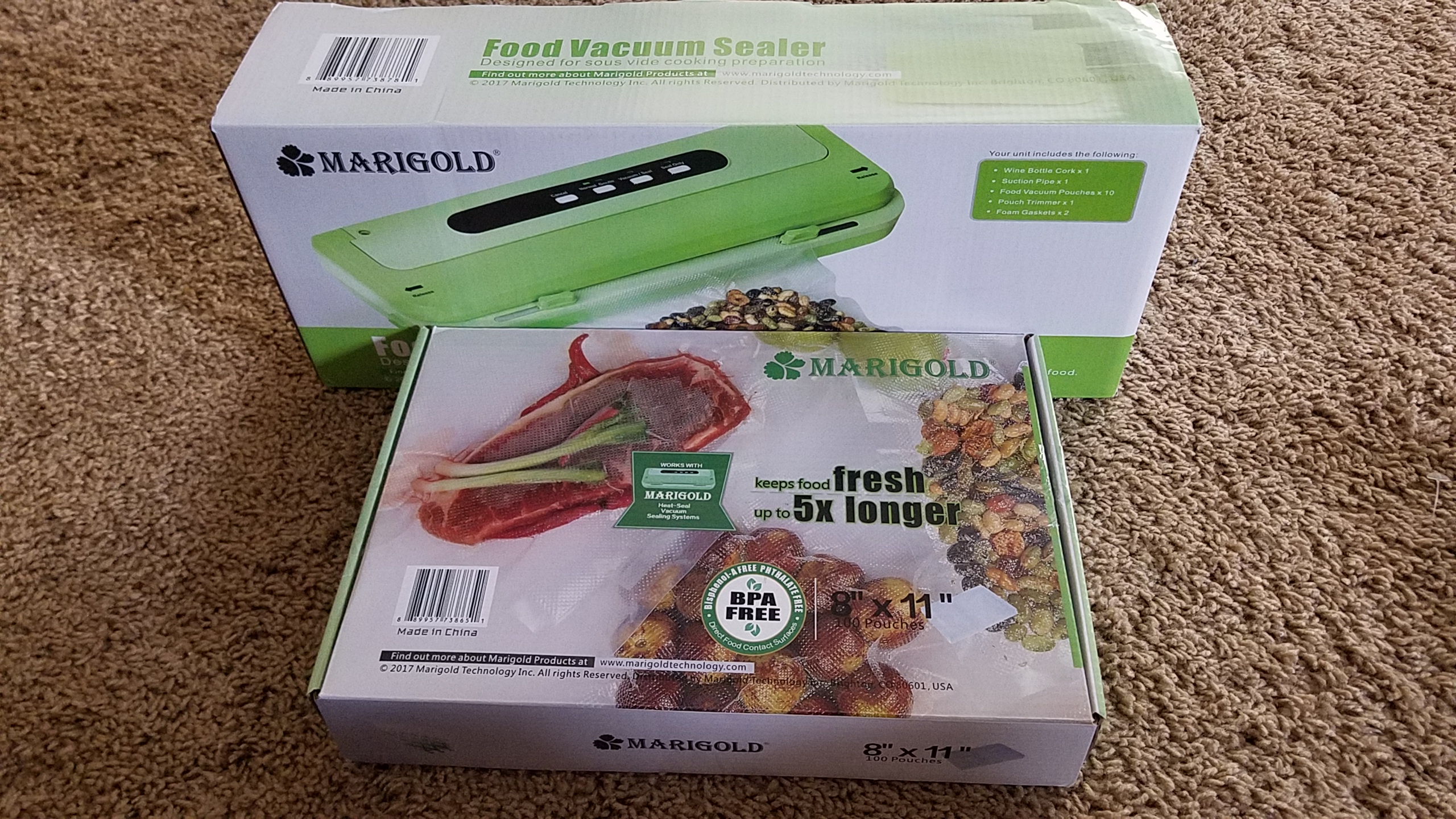 Great food vacuum sealer! Totally AWESOME!