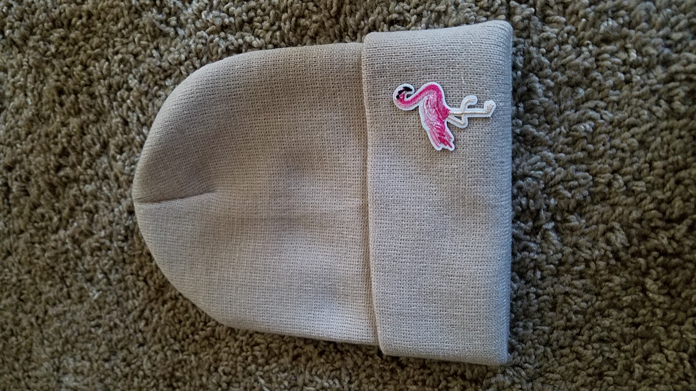 Bought this beanie for my wife, but my daughter confiscated it!