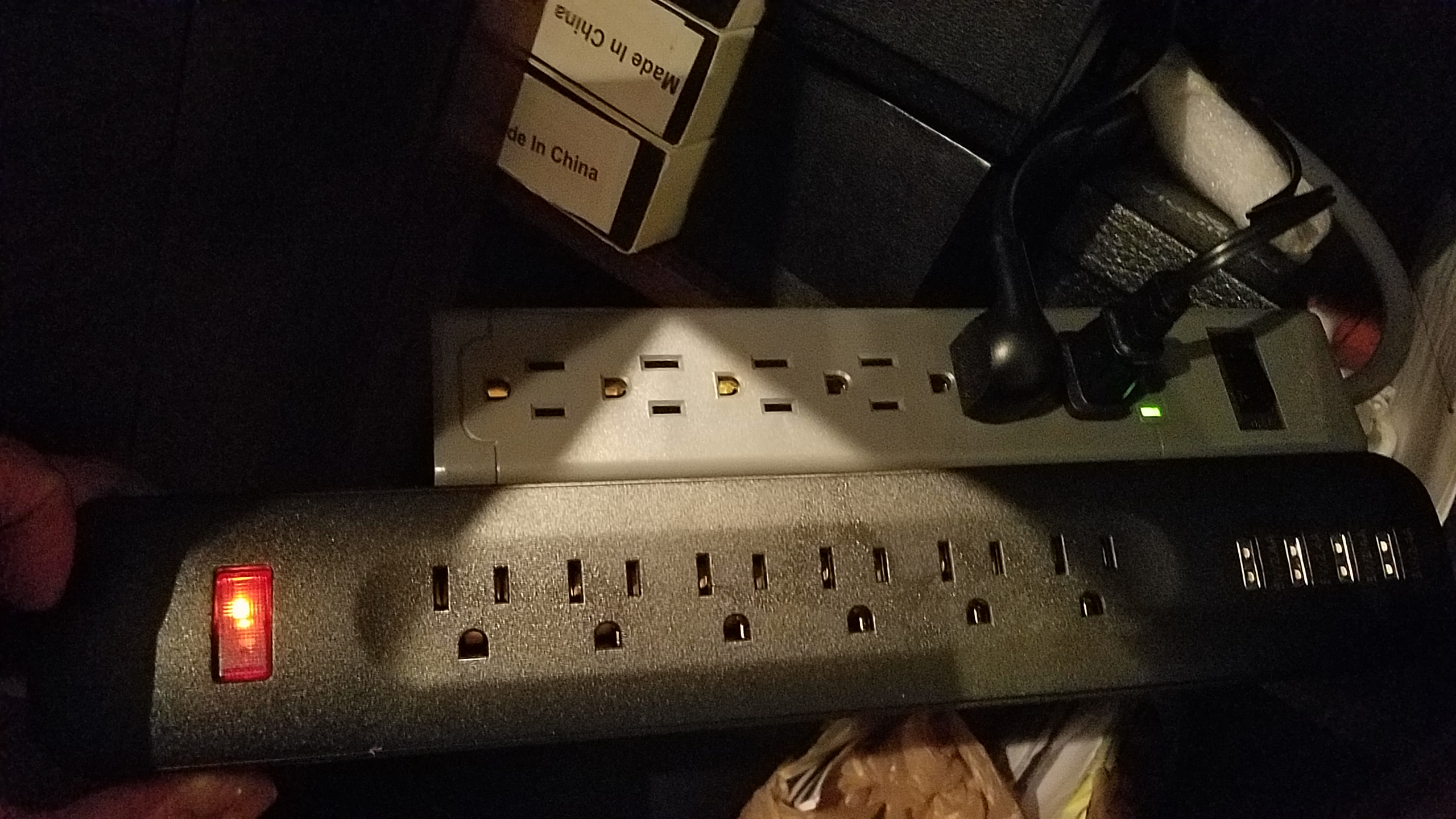 Got 6 outlets, but also 4 Ports for USB charging for just $2 more!