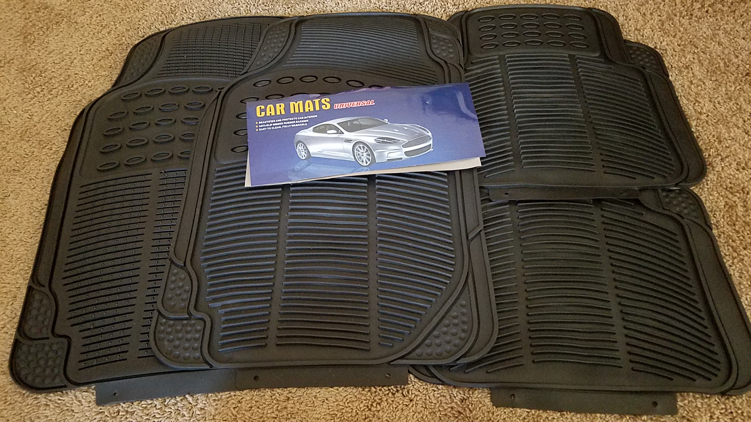 Very pleased with these car mats! Perfect fit!