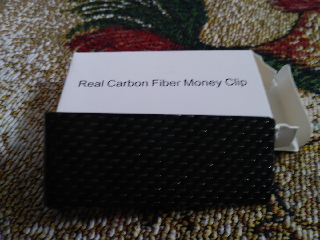 Carbon Fiber Money Clip makes perfect gift!