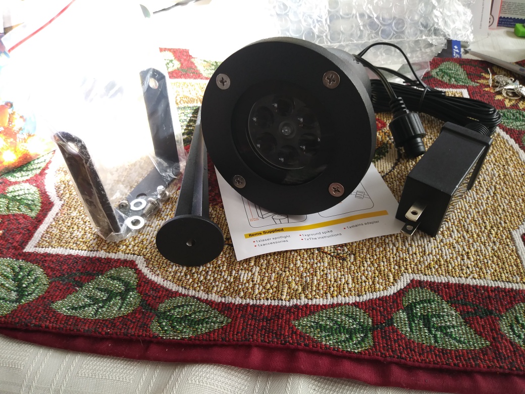 Snowflake projector Just in time for Christmas!