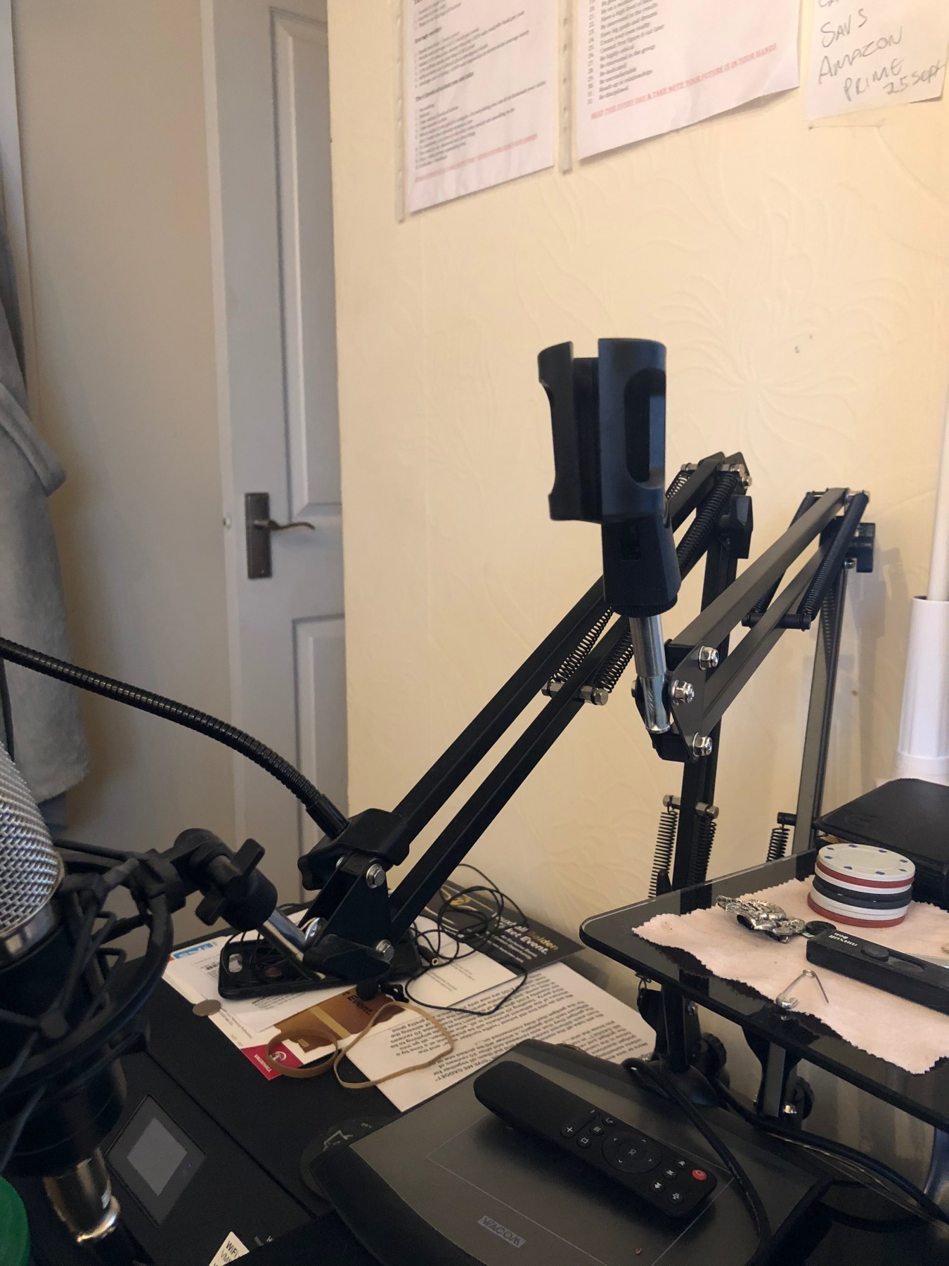 My Second Boom Arm Mic Accessories Holder
