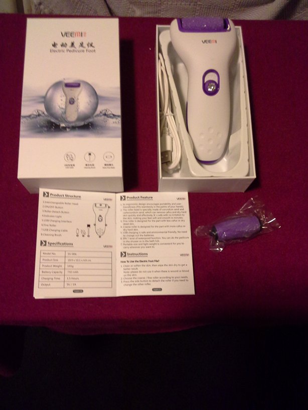 Wonderful Rechargeable Foot File