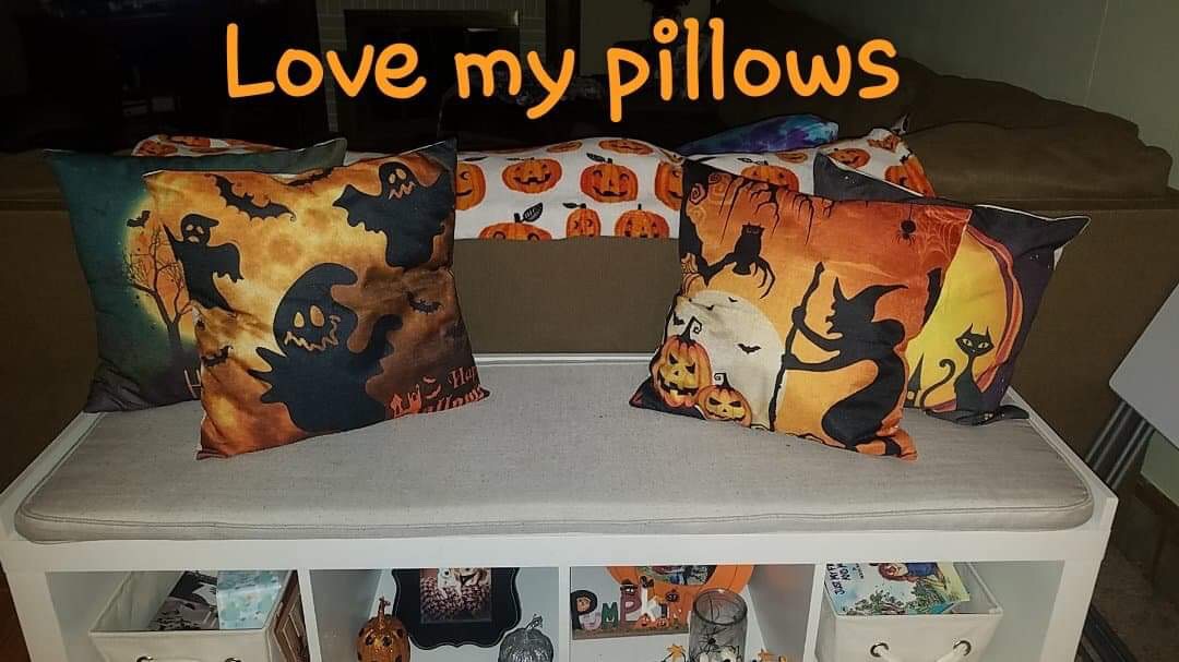 4 pack Halloween pillows